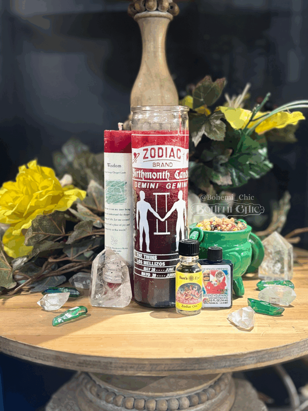 Gemini Zodiac 7-Day Conjure Candle